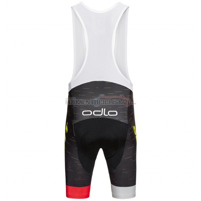 Abbigliamento Ciclismo Scott Sram Manica Corta 2020 Nero